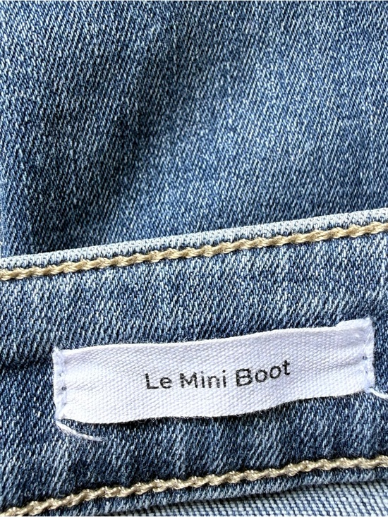 NWOT Frame Le Mini Boot Denim Jeans Mid Rise size 28 - Picture 7 of 10
